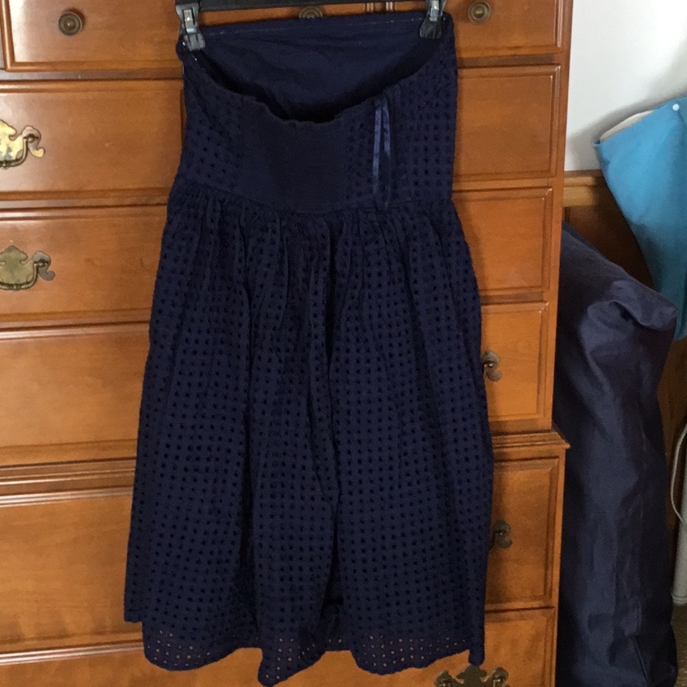 COPY - Old Navy eyelet strapless dress